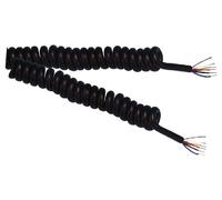 Electrovision Black 1.8 m 5 Core Screened Coiled Lead