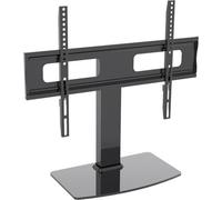 Electrovision Desktop Tv Stand 30 70 Inches With A Base Unit And Upright Supports For Screens Between Thirty And Seventy Inches