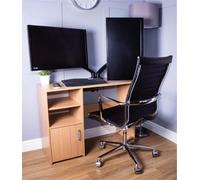 Electrovision Dual Arm Gas Spring Lcd Monitor Deskmount