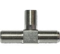 Electrovision F Type Adaptor 2Xsock Socket With Twin F Type Sockets Forming The Adaptor Unit