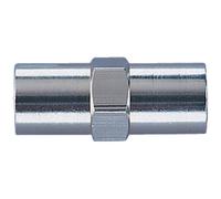 Electrovision FME double male connector for RF signal transfer in Metallic Silver Electrovision Metallic Silver