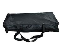 Electrovision High Quality Fabric Sheet Music Stand Carry Bag With 2 Strap Handles And Zipper Black