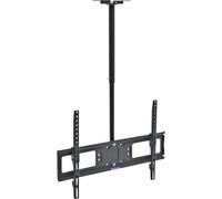 Electrovision Lcd Ceiling Bracket Up To Seventy Five Inches With A Ceiling Mount Plate And A Tv Support Assembly Positioned Below