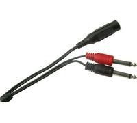 Electrovision Lead 6.35Mj 2 X 6.35Mj 2M Lead 6.35mm Mono Jack Socket 6.35mm Jack Plugs