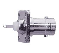 Electrovision Nickel Bnc Chassis Socket in Metallic Silver Electrovision Metallic Silver