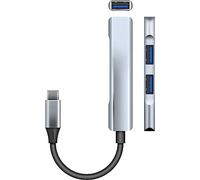 Electrovision USB-C to 3 USB-4 Sockets and Socket OTG Adaptor 65mm Lead