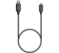 Electrovision USB C to USB A Cable, Version 3.1 Gen 2 Black - connect USB C enabled devices to standard USB A enabled devices (1.5)