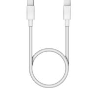 Electrovision USB-C to USB-C Fast Charging Cable 80W Lead 1m Suitable For iPhone 16 | 16 Pro |16e | 15 | 15Pro iPad Pro/Air/Mini/Samsung Galaxy S23 S22 S21. White
