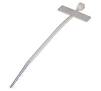 ELECTROVISION White Cable Tie with ID Tag