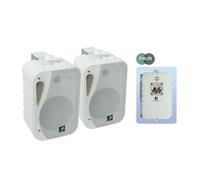 Electrovision White5.25" Mini Box Speaker Brings A Great Sound To Any Party