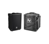 Electrovoice Everse8 Portable PA System & Cover- Black