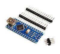 ElectroWorldFR Nano V3.0 Mini USB Card ATmega328 5V 16MHz CH340 Microcontroller Compatible with UNO Nano v3 Original