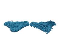Electruepart Compatible Compatible X5 Microfibre Coral Pads (Pack Of 2) - Ele0009