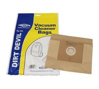 Electruepart Vacuum Dust Bags for Dirt Devil DD2100/2301/2402/2500 (Pack of 5)