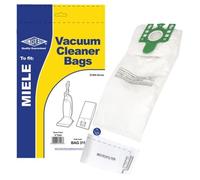 Electruepart Compatible Miele Type U Microfibre Vacuum Cleaner Dust Bags for Upright S7000 Series (Pack of 5 with 1 Filter)