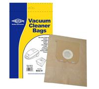 Electruepart E10 E42 Type Vacuum Cleaner Dust Bags for Electrolux Microlite Z1600 Z1800 Series (Pack of 5)