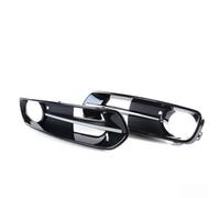 ELEDVB Car Front Bumper Fog Light Grill for BMW 1 Series F20 F21 2010 2011-2015 51117341613, Front Left Right Bumper Fog Lit Grill, Front Fog Light Bumper Grill Cover, Fog Light Air Vent Grille Cover