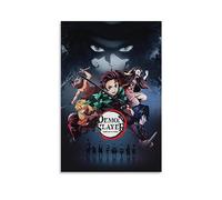 ELedvb Demon Slayer Anime Poster by JapanCanvas Poster Decorative Painting Canvas Wall Posters And Art Picture Print Modern Family Bedroom Decor Posters 12x18inch(30x45cm)