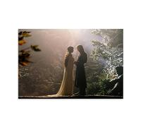 ELedvb Lord of The Rings Art Poster HdCanvas Poster Decorative Painting Canvas Wall Posters And Art Picture Print Modern Family Bedroom Decor Posters 08x12inch(20x30cm)