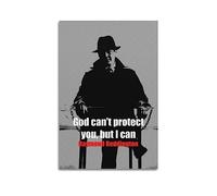 ELedvb The Blacklist Art Poster Raymond Reddington Black DarkCanvas Poster Decorative Painting Canvas Wall Posters And Art Picture Print Modern Family Bedroom Decor Posters 12x18inch(30x45cm)