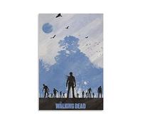 ELedvb The Walking Dead Comic PosterCanvas Poster Decorative Painting Canvas Wall Posters And Art Picture Print Modern Family Bedroom Decor Posters 12x18inch(30x45cm)
