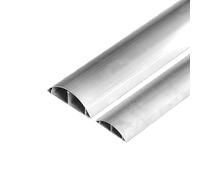 Eleeonora Cable Bridge Floor,ground Cable Protection,self Adhesive Floor Cable Cover,floor Cable Duct,Metal Cable Protector,cuttable,Self Adhesive,for Offices Homes Warehouses Outdoor Courtyards