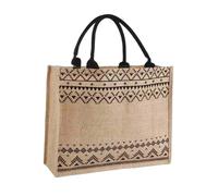 Eleeonora Jute Bags For Shopping Grocery,Hessian Shopping Bags,Personalized Jute Shopping Bag,Diy Jute Tote Bag,Easy To Clean,Large Capacity,Reusable,For Women,Mom,Teachers,Friends,Bridesmaids