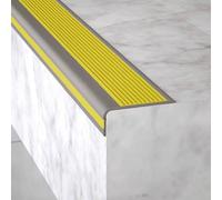 Eleeonora Non Slip Step Trim,60x30mm,Nosing Self Adhesive Edging Strip,PVC Rubber Angle Stair Edge Trim,Molding Trim Treads Edge Protector,waterproof,for Both Indoor And Outdoor Use