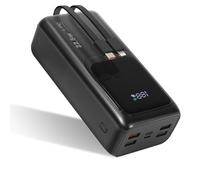 ELEFULL LED Display & Flashlight Outdoor Camping High Portable Battery Usb c With Built Cable power bank 60000mah fast charging - Perfect for Phone and Tablet Charging1