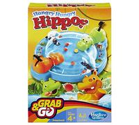 Elefun & Friends Hungry Hungry Hippos Grab & Go Game (Includes 2 Chomping Hippos)