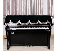 Eleg 88 Key Piano F Covered Cover with Stylish Ill Design for Ion (Dark Green)