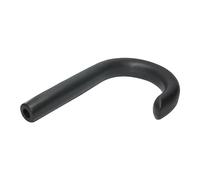 Elegabrillia J-Shaped Umbrella Handle, J-Handle Spare Parts, Lightweight, 10mm, Practical, Universal, for Everyday Use, Replacement, PP Black