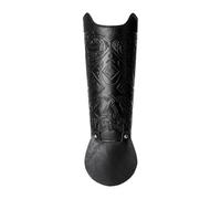 Elegabrillia Medieval Armband Arm Guard Steampunk Accessories Wristband PU Leather Gothic Costume Band Suitable for Masquerade Act Drama, Black