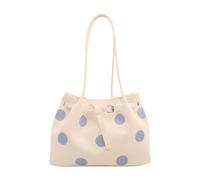 Elegabrillia Women's Tote Bag, Sophisticated Ladies' Shoulder Bag, Large Main Compartment, Elegant PU Leather, Functional Structure for Travel, Office, Sho, White