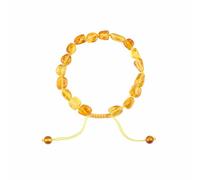 ELEGAMBER Baltic Amber raw Bracelet Gift Set -100% Certified and Authentic Premium Quality Raw Baltic Amber-True amber stone beads, 8 inch