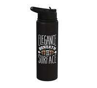 Elegance Beneath The Surface Synchro Swimmer Stainless Steel Insulated Water Bottle