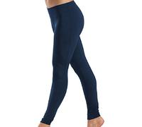 Elegance(Labelled) Ladies Quality Cotton Soft Stretch Plain Full Long Ankle Length Leggings- Colours & Sizes (XXL UK-18/20, Navy)