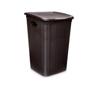 Elegance Laundry Basket 36 Liters Brown Stefanplast