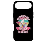 Elegance Motion Vintage Bicycle Unicorn on Bicycle Case for iPhone Air