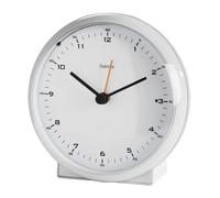 "Elegance Pro" Radio Controlled Alarm Clock, Tickless, White