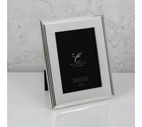 Elegance Silverplated Rib Edge Frame 5" x 7" Gift Boxed