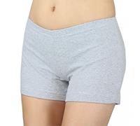 elegance1234 Ladies Superb Soft Stretch Cotton Lycra Sexy Shorts **Same Day Posting** (XX-Large UK 18, Grey)