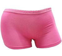 elegance1234 Ladies Superb Soft Stretch Cotton Lycra Sexy Shorts **Same Day Posting** (XX-Large UK 18, Hot Pink)