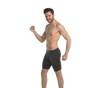 elegance1234 Men`s Active-wear Soft Cotton Extra Long Leg Boxers (Ref:1150)(Gift) (XX-Large, Brown)