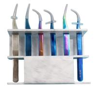 Eleganct Acrylic Display Stand For Eyelash Extension Tools Show Your Collection Suitable For Different Occasion Tweezers Display Storage Holder