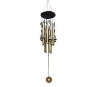 Elegant 13 Tube Wind Chime for Outdoor For garden or Patio Featuring Solid Wood Construction and Soothing Wind Driven Sounds