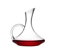 Elegant 1500ml Wine Decanter - Hand Blown Lead-Free Crystal Glass Carafe for White and Red Wine Accessory for Wine Lovers (52oz) with Battle