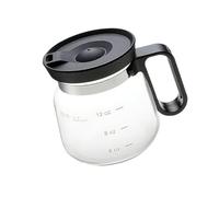 Elegant 16 oz glass coffee cup, snaps securely on the cover, and features an ergonomic handle, perfect for gift giving or everyday use. This is an insulated coffee mug with cover