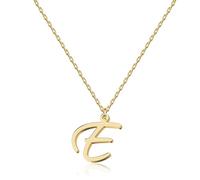 Elegant 18K Gold Script Initial Necklace - Personalized Letter Jewelry for Women, Handcrafted Stainless Steel Pendant, Gift for Anniversary, Birthday, Christmas, Graduation, Valentine, Mother's Day