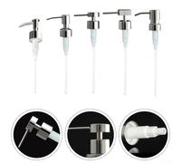 Elegant 304 Stainless Steel Soap Pump with 2ml Liquid Discharge, Fits 2 5cm Bottle Mouth for Use (C)